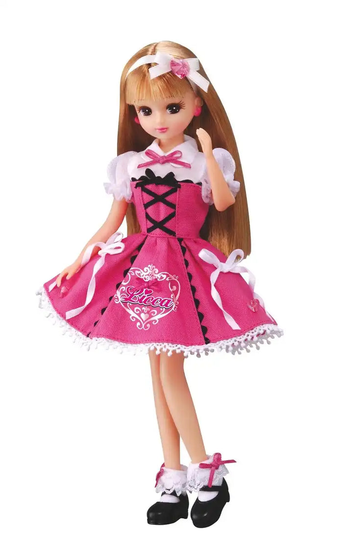 TAKARA TOMY Licca Doll Cute Licca Chan Pink Clothing 451242- Japan Figure Store - #1 Bring To You The Best Japanese Goods