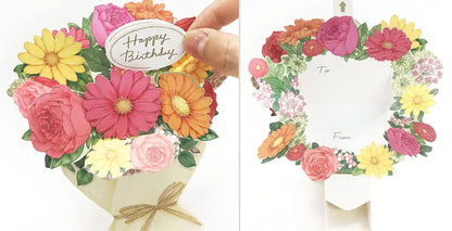 Sanrio Floral Orange Bouquet Fa17-1 P 1717 - Vibrant and Elegant Decor Piece- Japan Figure Store - #1 Bring To You The Best Japanese Goods