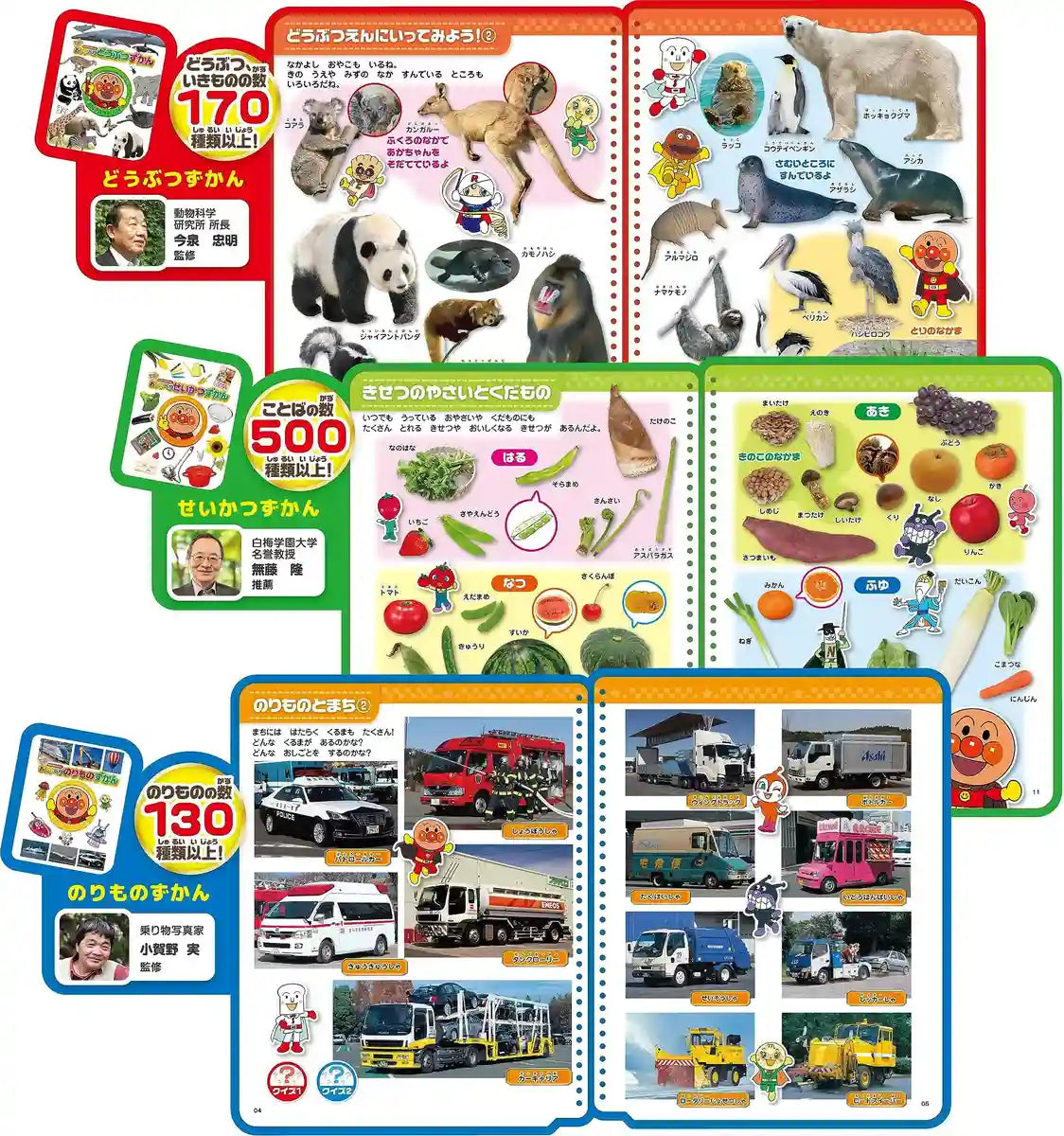 Sega Toys Anpanman Kotoba Zukan Premium & Knowledge Zukan Set- Japan Figure Store - #1 Bring To You The Best Japanese Goods