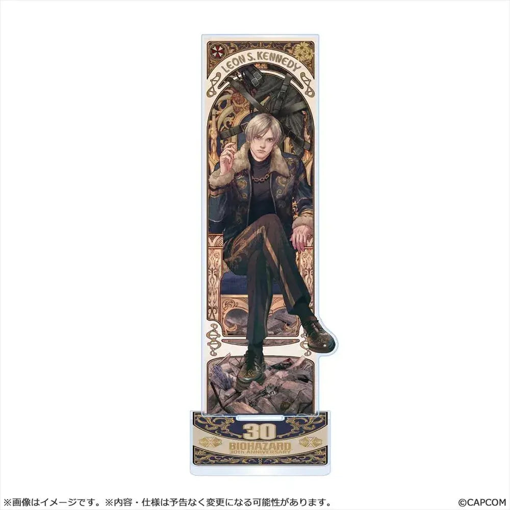 Capcom Biohazard 30th Anniversary Acrylic Stand Leon
