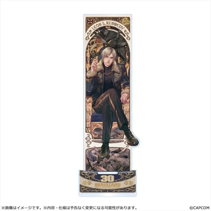 Capcom Biohazard 30th Anniversary Acrylic Stand Leon
