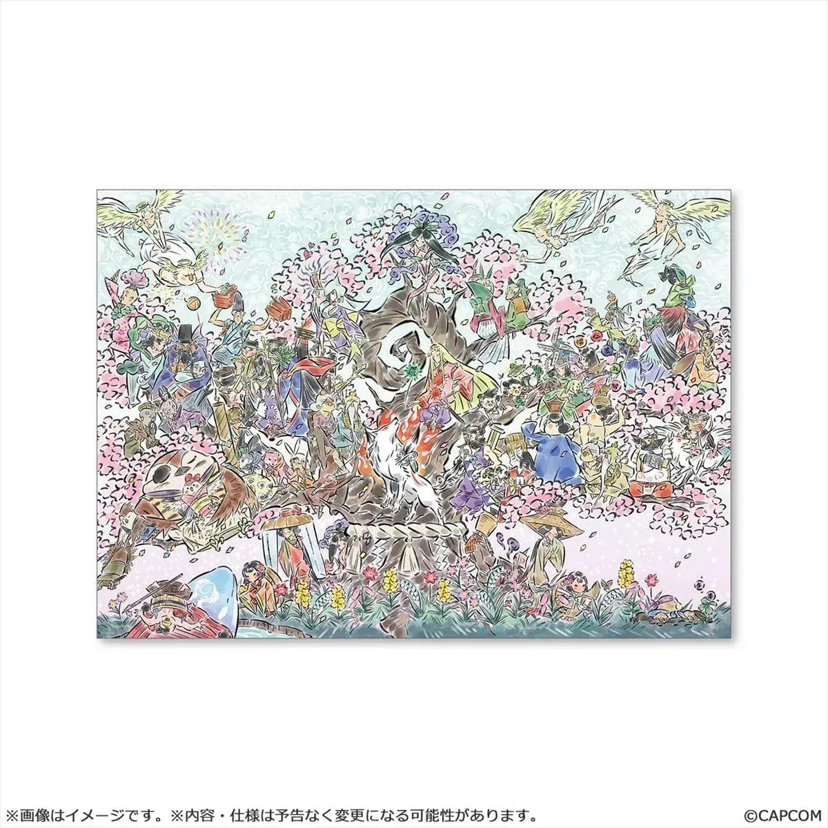 Capcom Dajin 20th Anniversary Reproduction B2 Art Poster