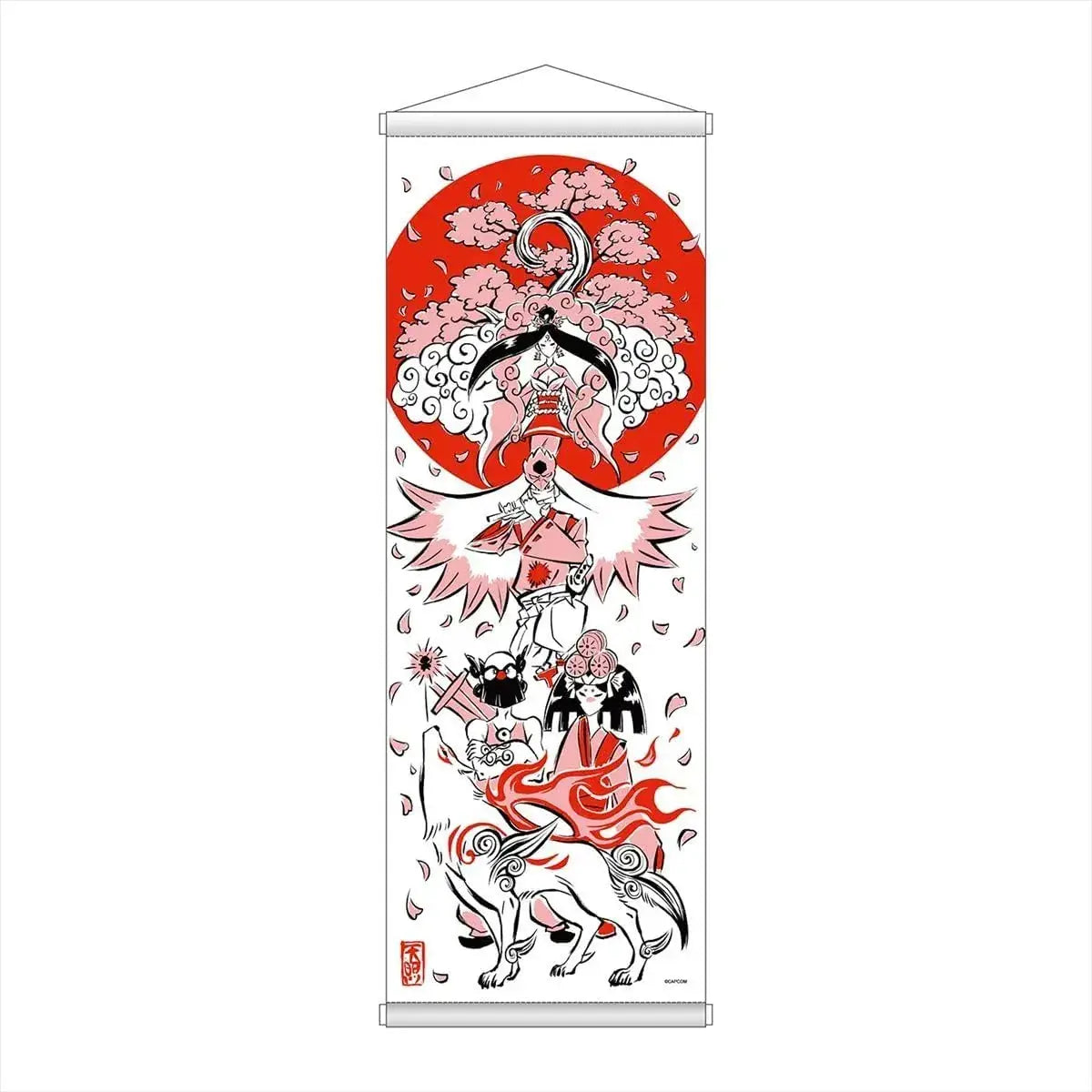 Capcom Okami 20th Anniversary Spring Tapestry Polyester