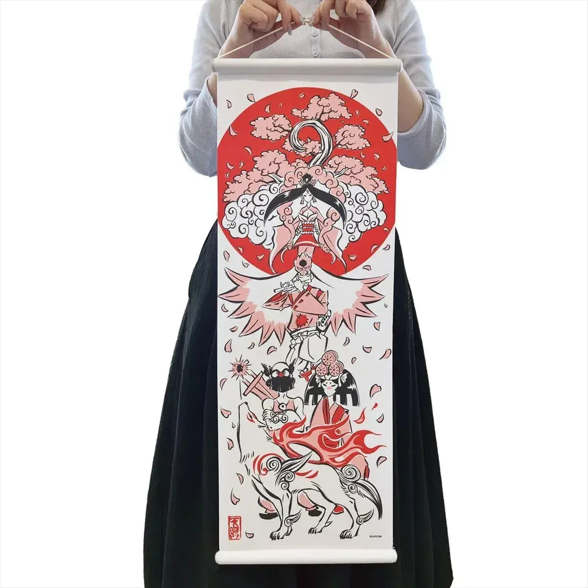 Capcom Okami 20th Anniversary Spring Tapestry Polyester