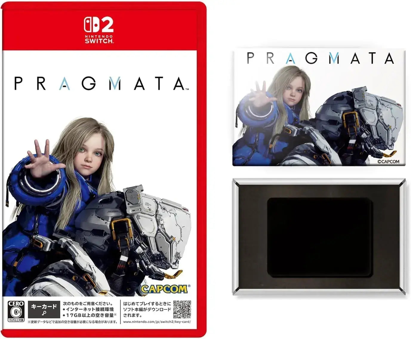 Capcom Pragmata Deluxe Edition Video Game - Amazon Exclusive Standard Edition - 2200630163283