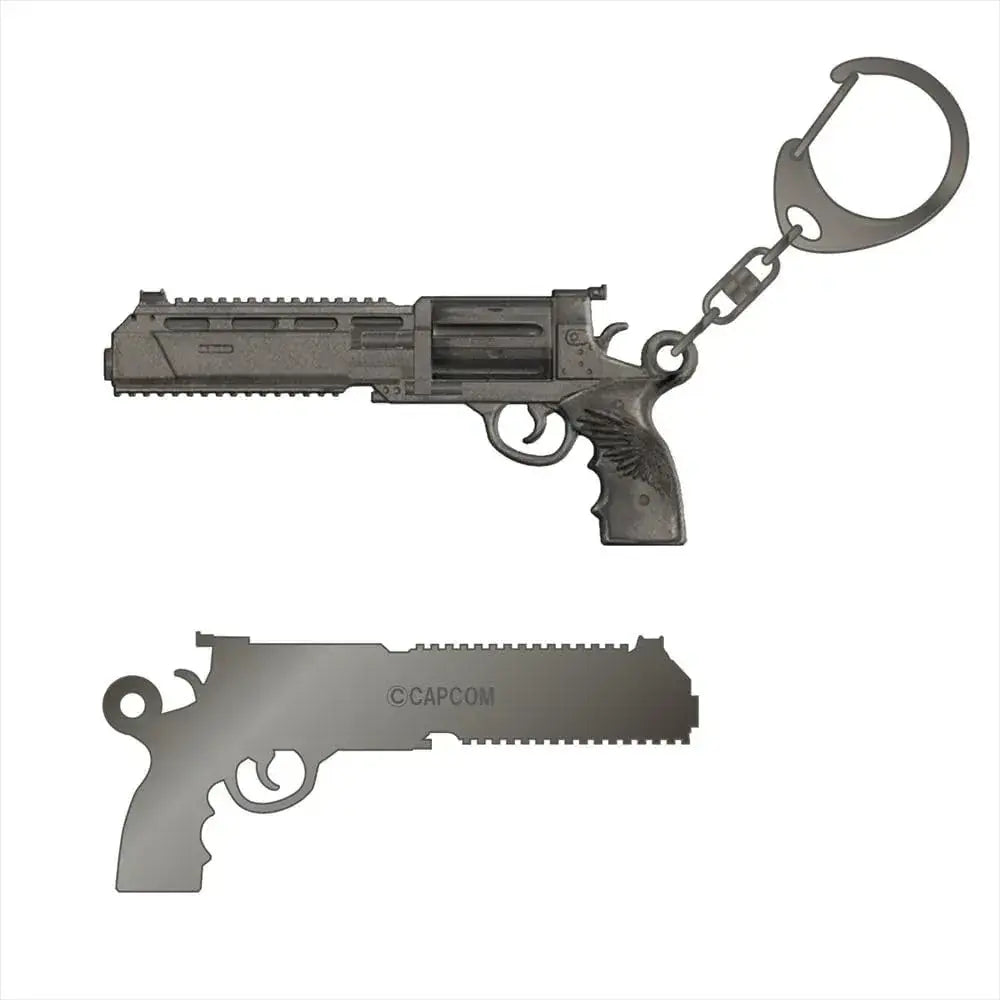 Capcom Resident Evil Requiem Metal Key Chain Zinc Alloy