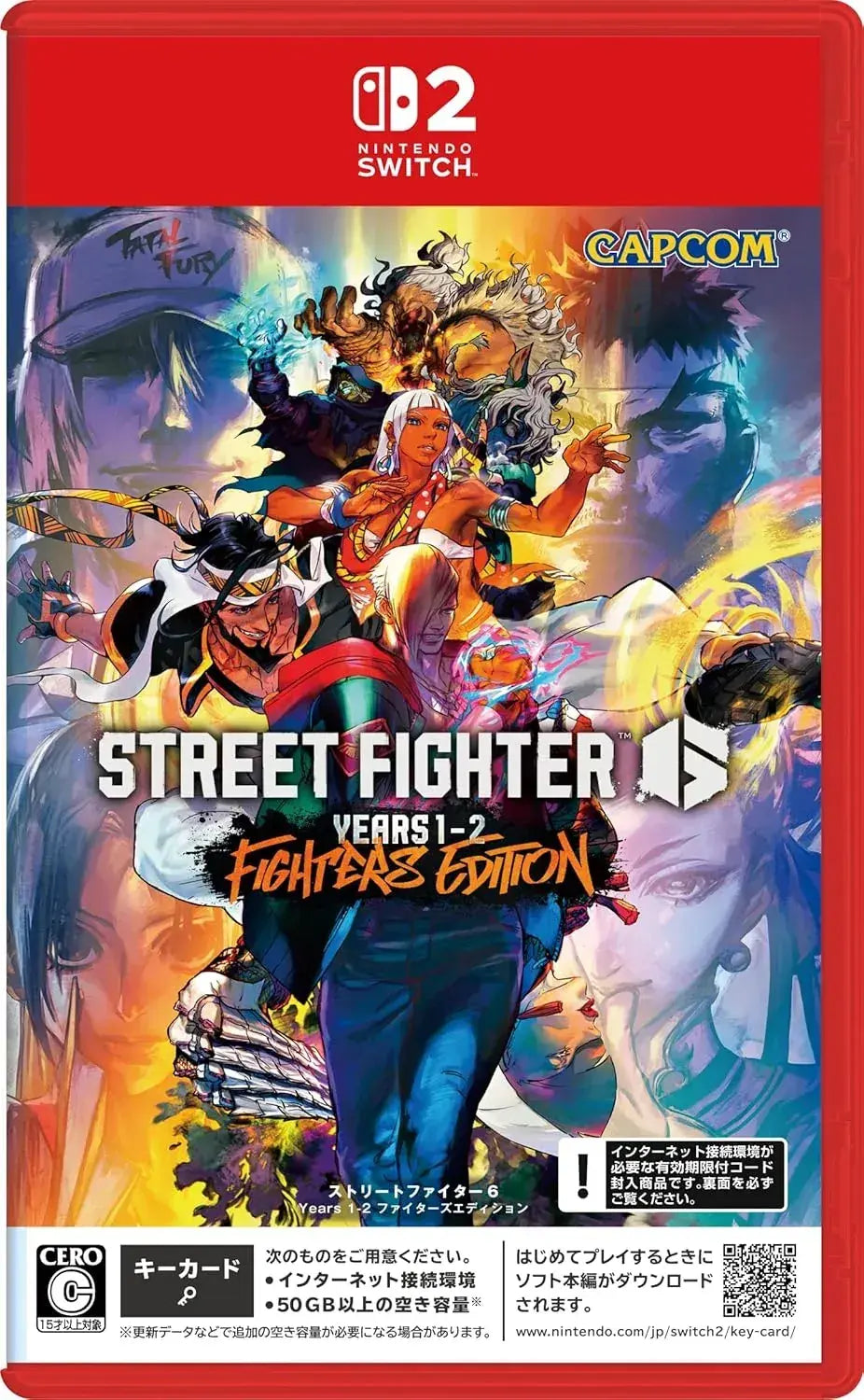 Capcom Street Fighter 6 Years 1-2 Fighters Edition Game