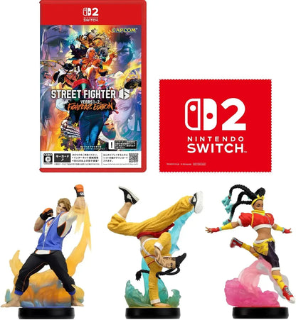 Capcom Street Fighter 6 Years 1-2 Fighters Edition Game - Amiibo 3-Pack Amazon Exclusive - 2200630154199