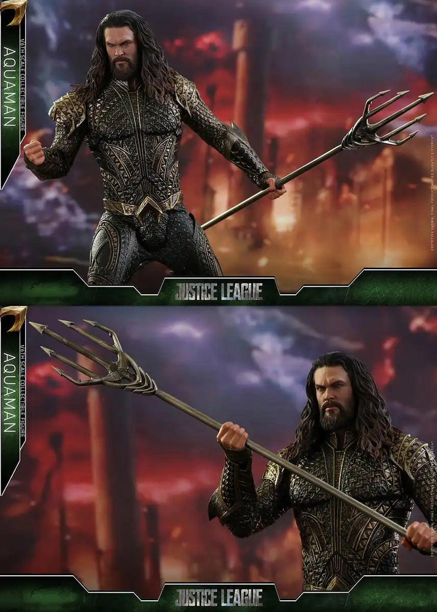 Hot Toys Movie Masterpiece Justice League Aquaman 1/6 Scale Figure- Japan Figure Store - #1 Bring To You The Best Japanese Goods