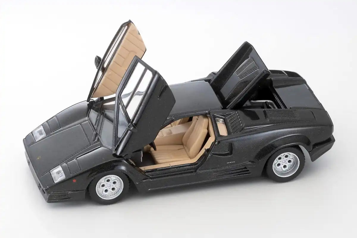 Tomytec 1/64 Scale Lamborghini Countach 25th Anniversary Tomica Limited Vintage Neo - Black- Japan Figure Store - #1 Bring To You The Best Japanese Goods