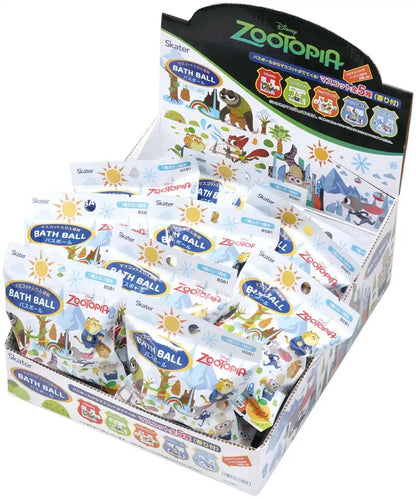Skater Disney Zootopia Bath Salts Bombs Mascot Set of 20 Bath Balls 1040-A- Japan Figure Store - #1 Bring To You The Best Japanese Goods