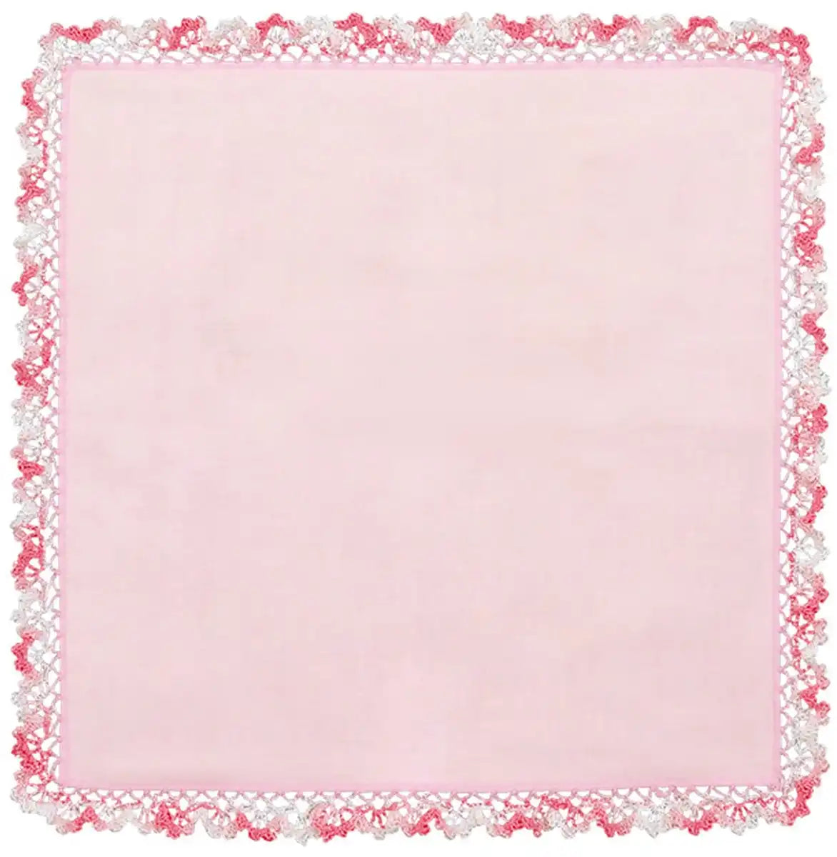 Olympus Thread Sakura Grass Edging Handkerchief Ak-36 Japan- Japan Figure Store - #1 Bring To You The Best Japanese Goods