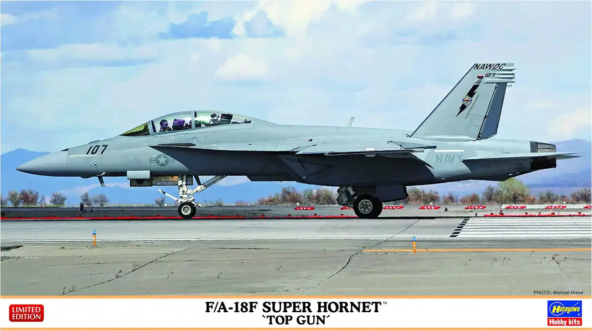 Hasegawa 1/72 Us Navy F / A-18F Super Hornet Top Gun Plastic Model 02404- Japan Figure Store - #1 Bring To You The Best Japanese Goods