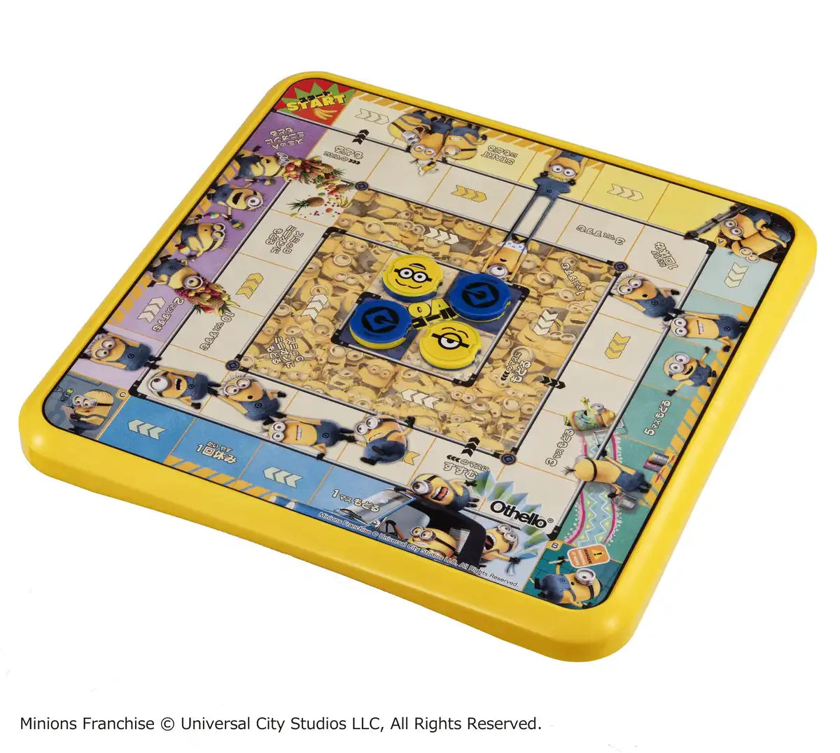 Megahouse Minions Othello Game - Fun Family Strategy Board for All Ages