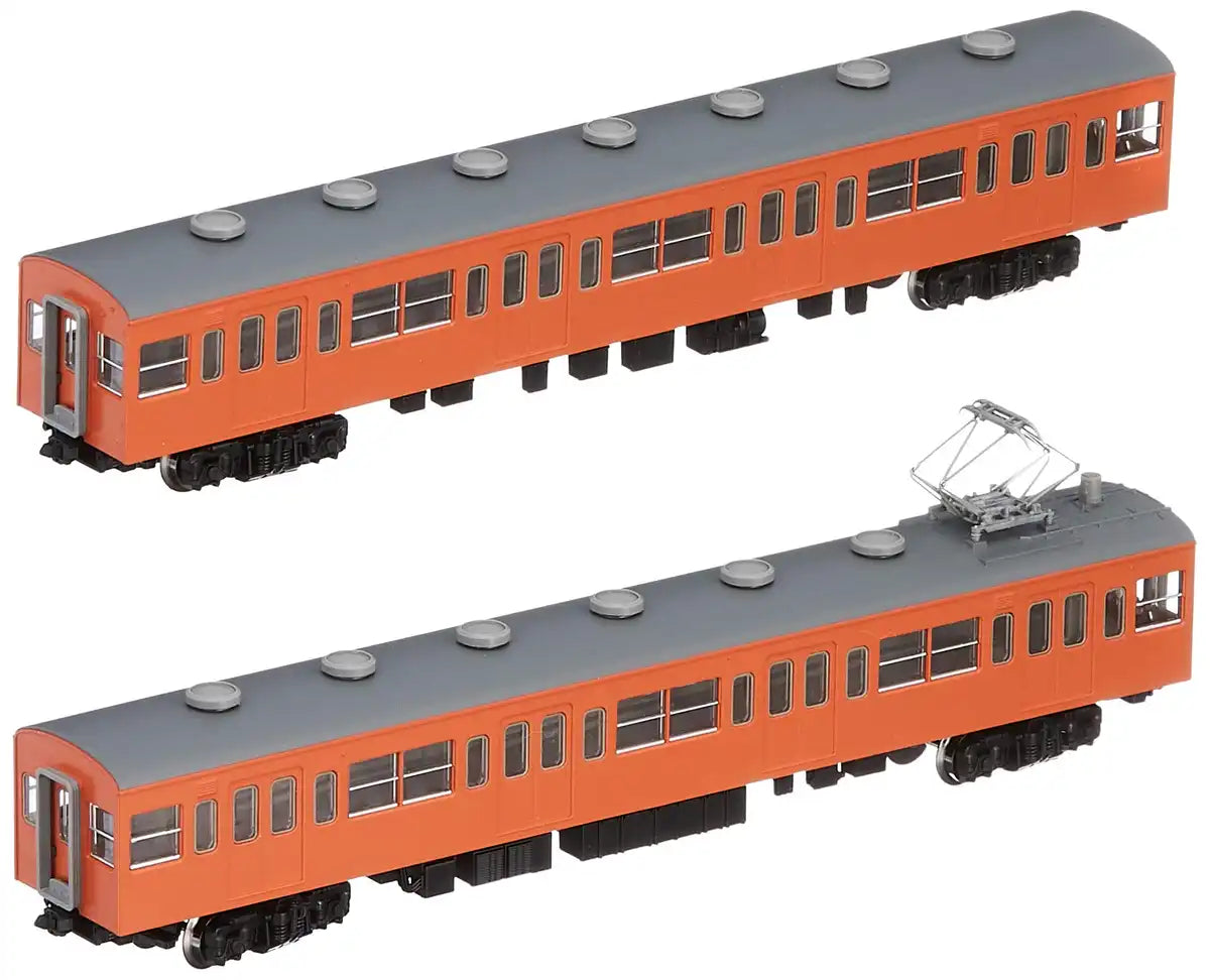 Tomytec 103 Series Non-AC Orange Commuter Train Set Early Model N Gauge 2 Cars- Japan Figure Store - #1 Bring To You The Best Japanese Goods