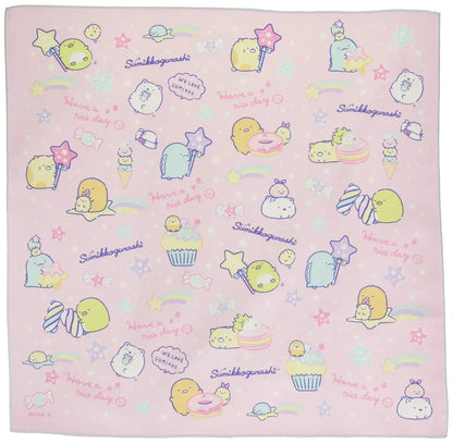 San-X Lunch Nafkin Sumikko Gurashi Candy Flyer Pattern Ch43306- Japan Figure Store - #1 Bring To You The Best Japanese Goods