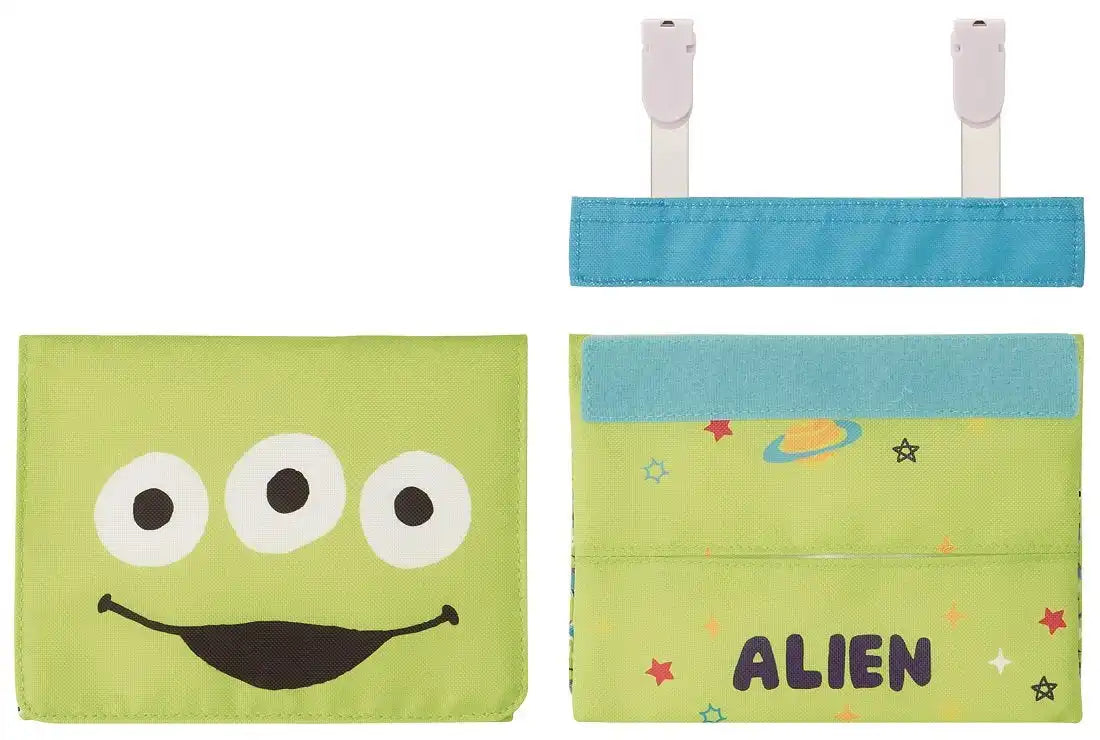 Skater Alien Face Disney Pocket Bag 11x14x3cm - Compact Outing Odkp1- Japan Figure Store - #1 Bring To You The Best Japanese Goods