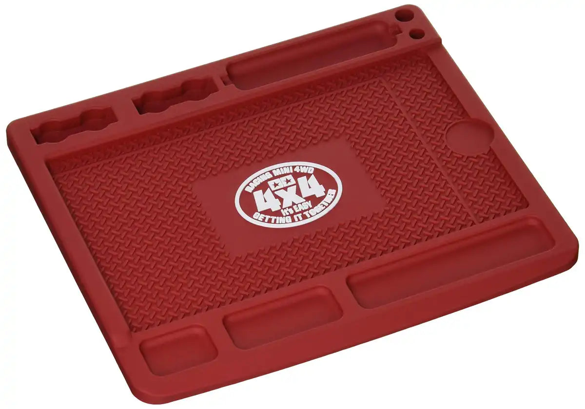TAMIYA Mini 4Wd Hg Mini 4Wd Hg Maintenance Base 180 X 210Mm Dark Red- Japan Figure Store - #1 Bring To You The Best Japanese Goods