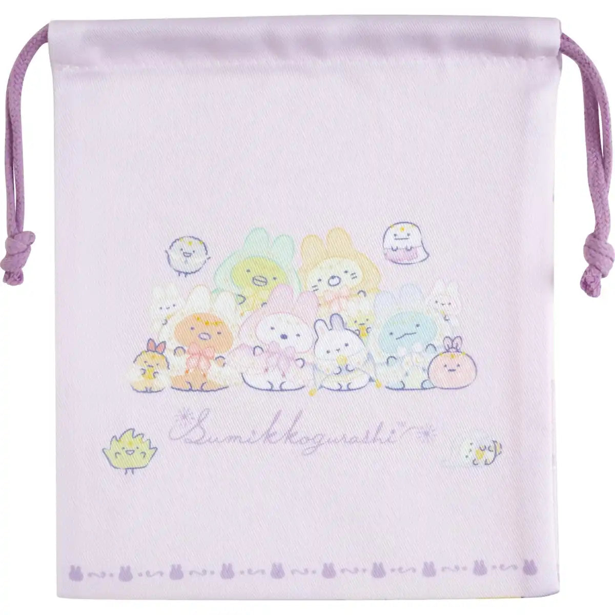 San-X Sumikko Gurashi Drawstring Bag Set CA51802 - Durable & Stylish- Japan Figure Store - #1 Bring To You The Best Japanese Goods
