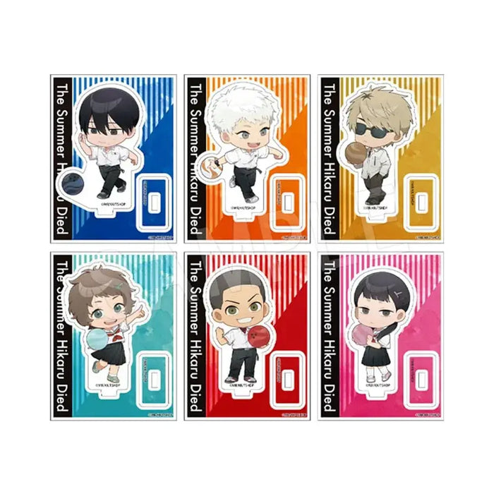 Chugai Kogyo Summer Light Died Acrylic Stand ROUND1 Collab 6 Pack