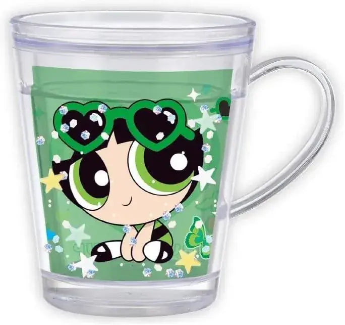 Clarks Lunrunn Ribbon Glitter Cup - Powerpuff Girls Butter Cup - 4550451392484