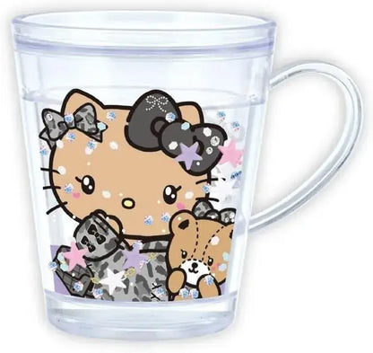 Clarks Lunrunn Ribbon Glitter Cup - Sanrio Galmi Black - 4550451392446
