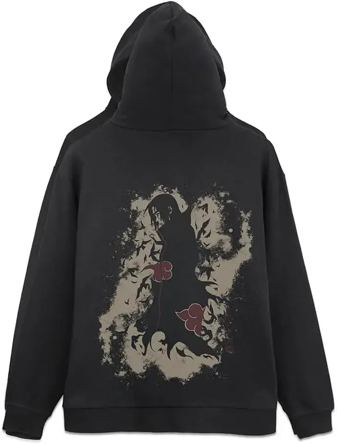 Cospa Naruto Shippuden Itachi Zip Hoodie Black XXL