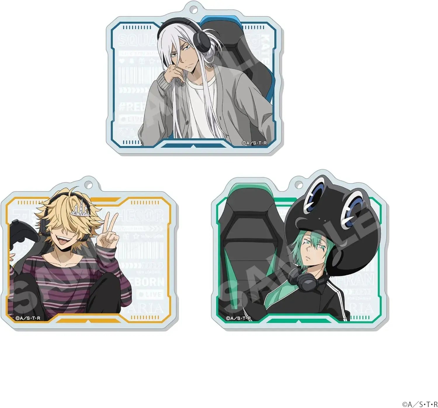 CS Front Hitman Reborn Acrylic Keychain Box of 9