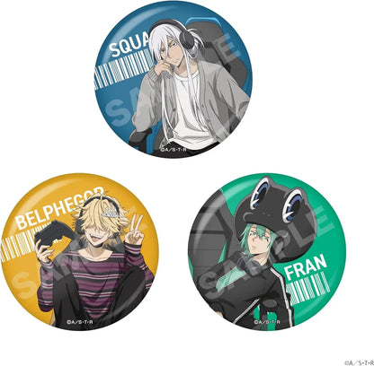 CS Front Reborn Can Badge Box Set of 9
