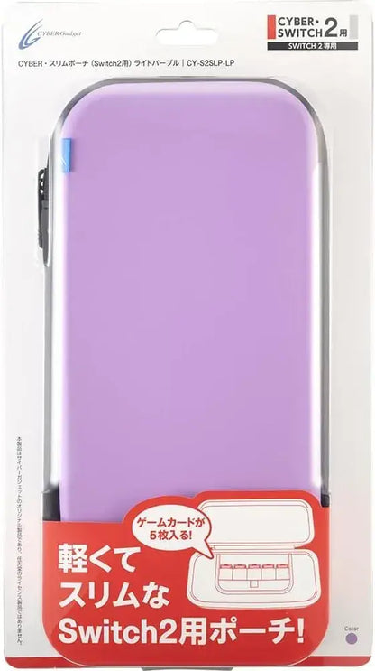 Cyber Gadget Slim Pouch for Switch 2 Light Purple