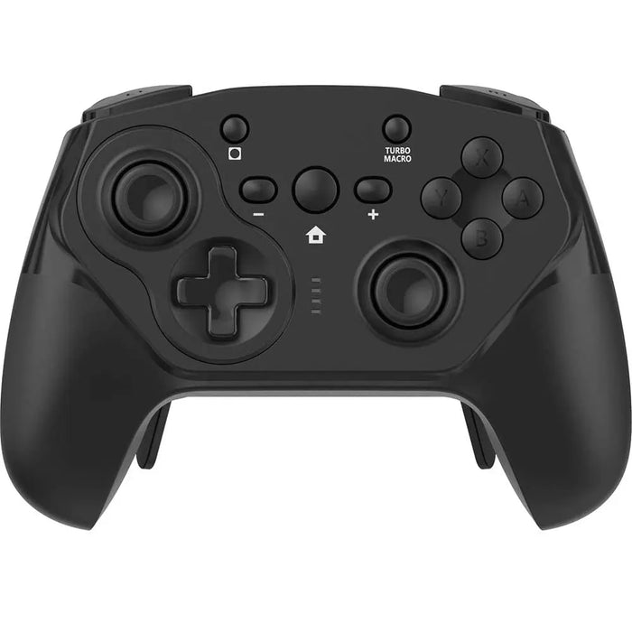 Cyber Gadget Gyro Controller Pro Wireless Type (For Switch) Black - Switch w/ Rapid Fire/Rear Button & Dedicated Case