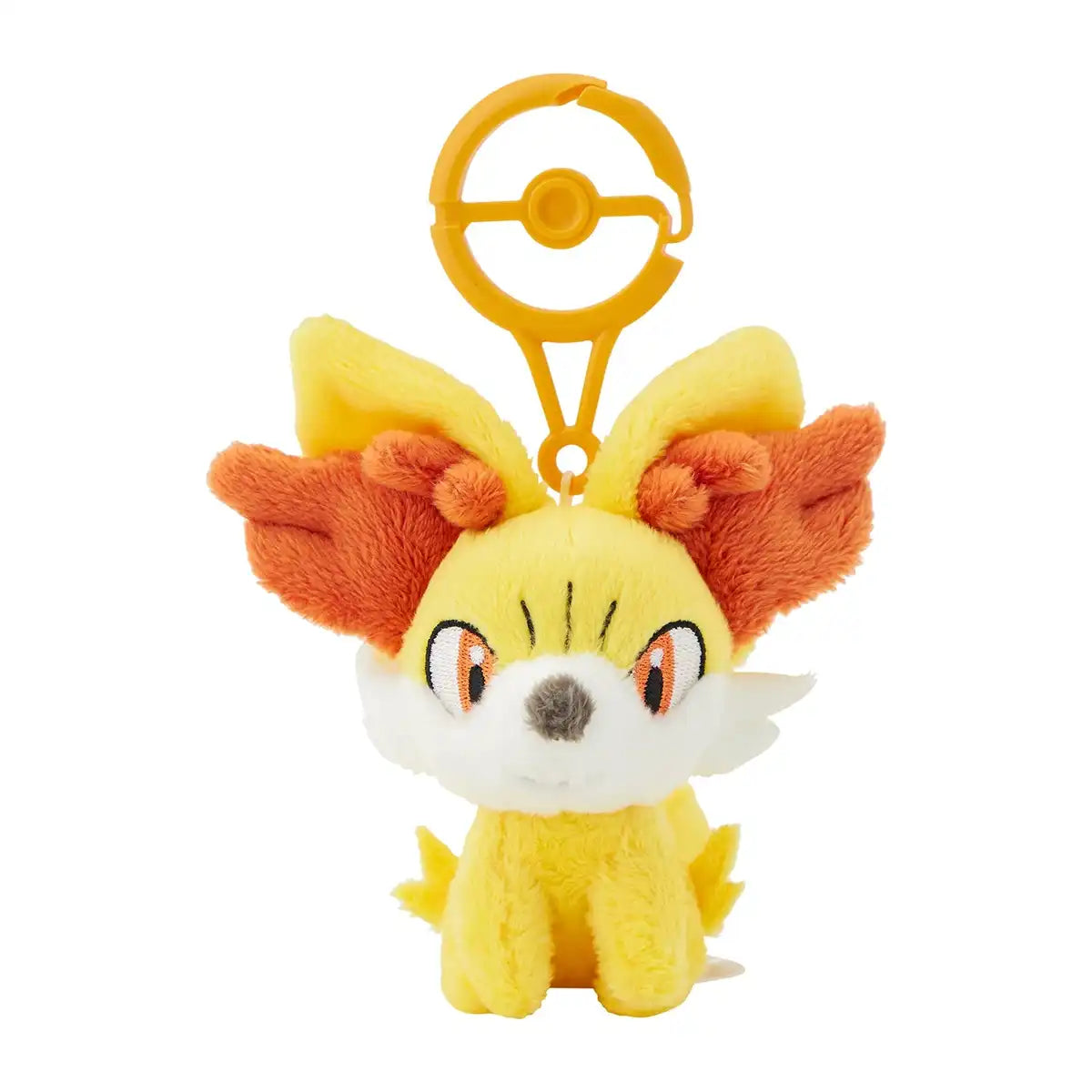 Pokemon Center Fokko Plush Keychain with Carabiner Clip
