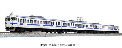 Kato Railway Model Train - N Gauge 415 Series 4-Car Add-On Set Kyushu Color- Japan Figure Store - #1 Bring To You The Best Japanese Goods