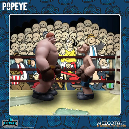 Mezco 5-Point Popeye and Oxheart 3.75 Inch Action Figure Set Duo- Japan Figure Store - #1 Bring To You The Best Japanese Goods
