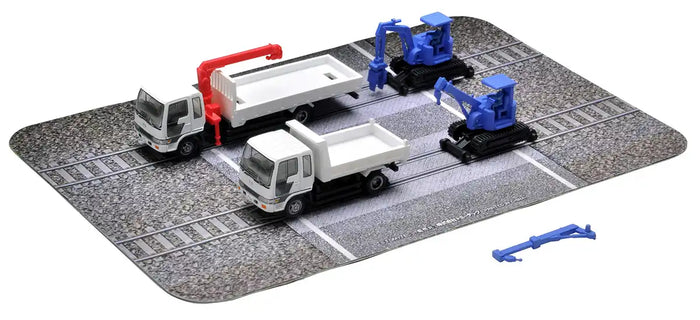 Tomytec Truck Collection - Railroad Maintenance Vehicle Set A Limited Edition Diorama Supplies 314882- Japan Figure Store - #1 Bring To You The Best Japanese Goods
