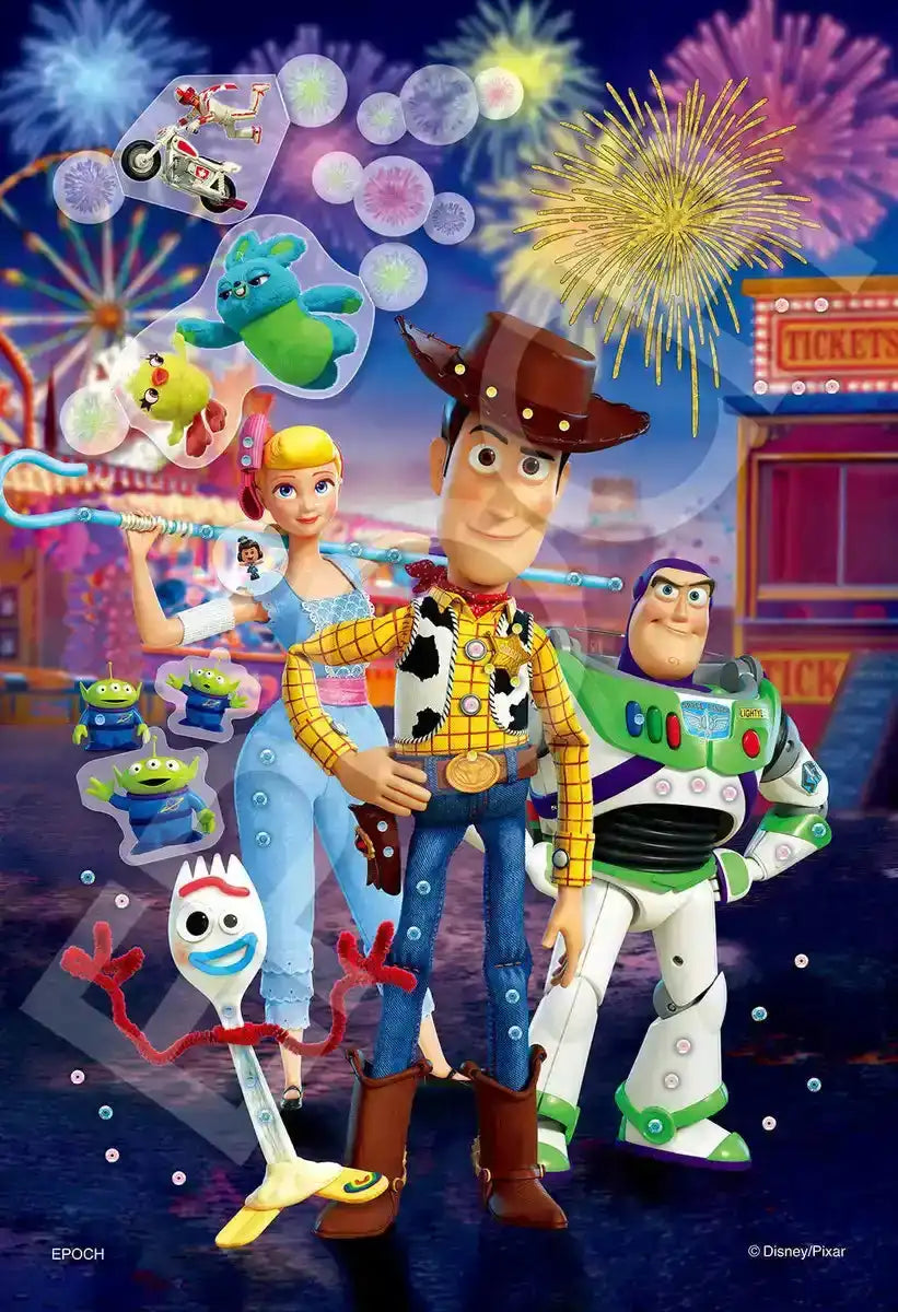 Epoch 300 Piece Toy Story 4 Jigsaw Puzzle 26x38cm Pop-Up Decoration