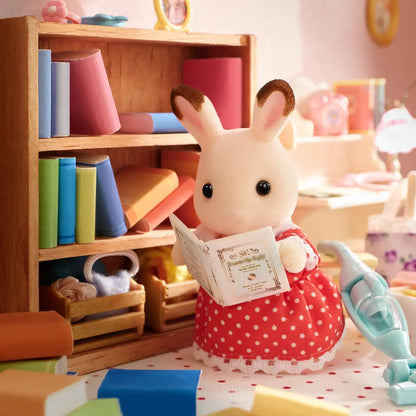 Epoch Sylvanian Families Chocolat Rabbit Doll | St Mark Certified Toy for 3 + Years- Japan Figure Store - #1 Bring To You The Best Japanese Goods