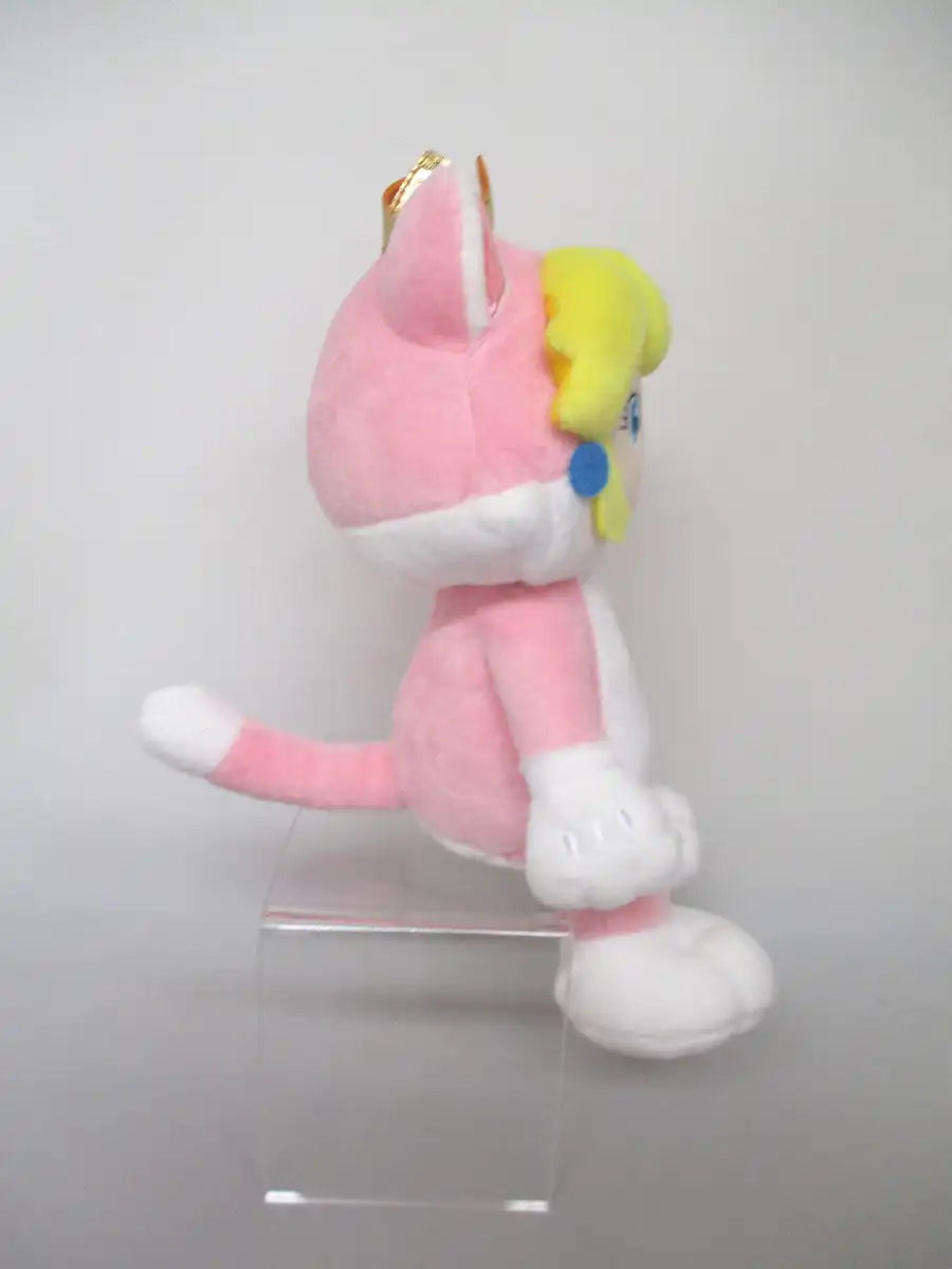 SAN-EI Super Mario 3D World Plush Doll Cat Peach S- Japan Figure Store - #1 Bring To You The Best Japanese Goods
