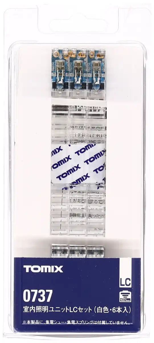 Tomytec Tomix N Gauge White LC Indoor Lighting Unit 6 Piece 0737 Railway Model- Japan Figure Store - #1 Bring To You The Best Japanese Goods