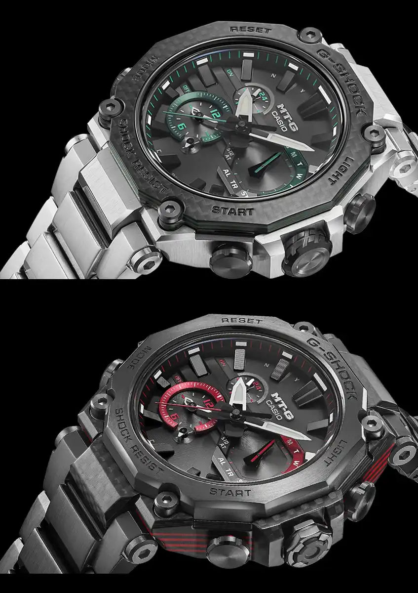 Casio G-Shock Men's Black Watch MTG-B2000YBD-1AJF with Bluetooth Radio Solar & Dual Core Guard- Japan Figure Store - #1 Bring To You The Best Japanese Goods