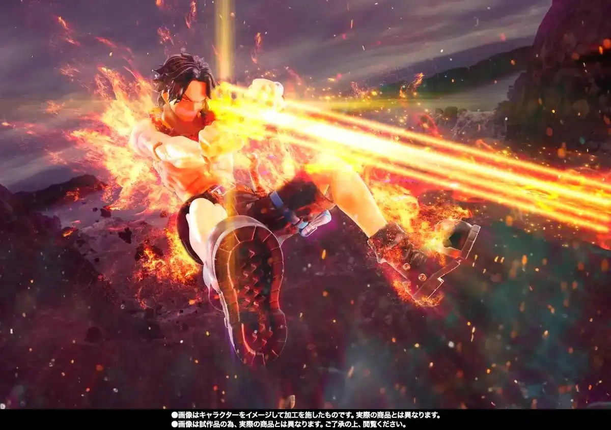 Tamashii Nations One Piece Portgas D Ace Fire Fist Action Figure