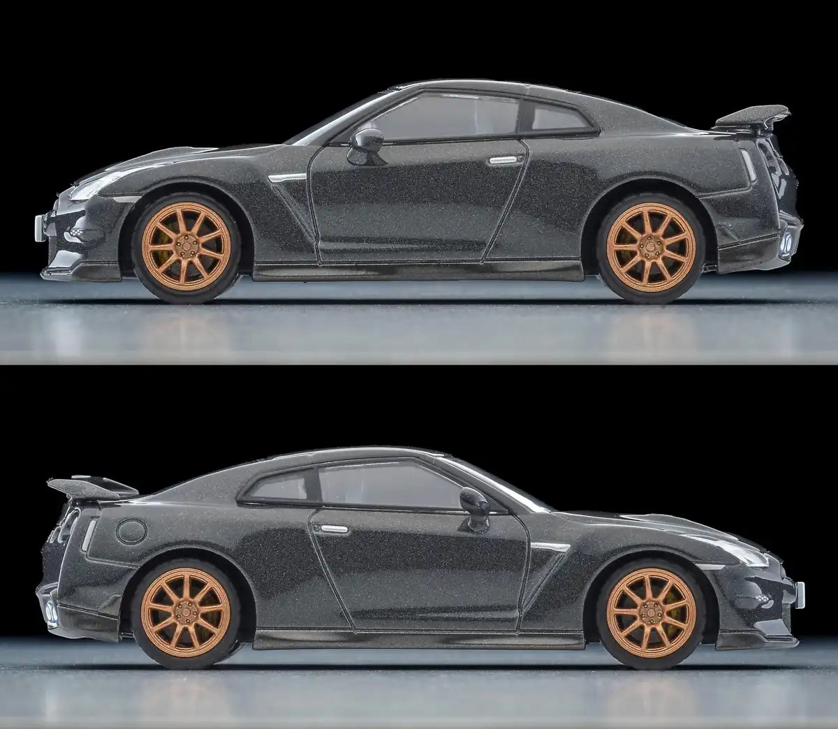 Tomytec 1/64 Scale Nissan GT-R Premium T-Spec 2024 Model Black- Japan Figure Store - #1 Bring To You The Best Japanese Goods
