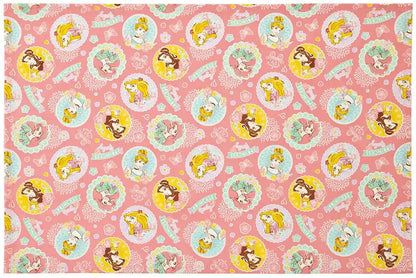 Skater Disney Princess Large Placemat 60x40cm with Name Tag - LTM1-A- Japan Figure Store - #1 Bring To You The Best Japanese Goods