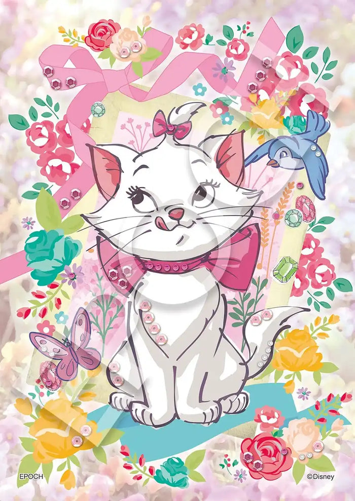 EPOCH 72-031 Jigsaw Puzzle Disney The Aristocats Botanical Marie Decoration Puzzle 108 Pieces- Japan Figure Store - #1 Bring To You The Best Japanese Goods