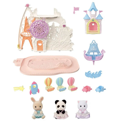 Epoch Sylvanian Families Amusement Park Castle Yumeiro Yuenchi Co-66- Japan Figure Store - #1 Bring To You The Best Japanese Goods