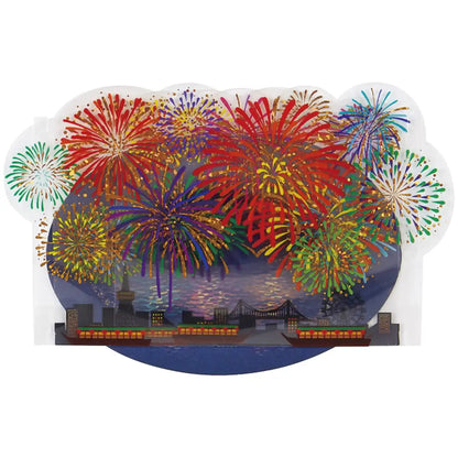 Sanrio Message Card Summer Fireworks Greeting Card - Japan - Overseas Shipping Available- Japan Figure Store - #1 Bring To You The Best Japanese Goods