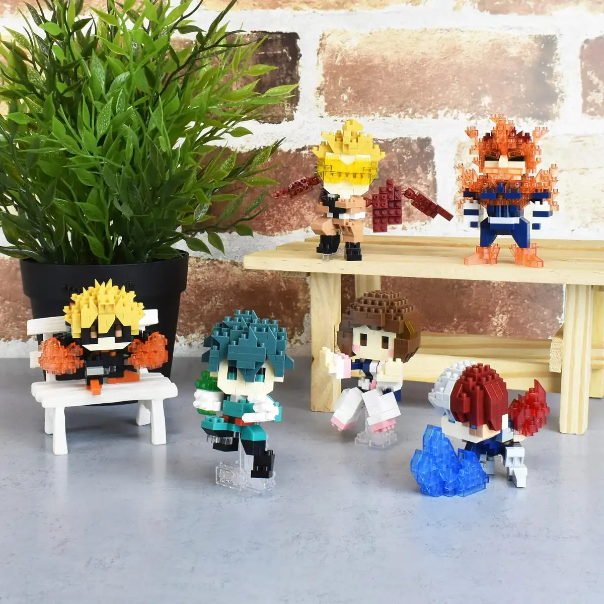 Kawada Uraraka Ochako My Hero Academia Nanoblock Toy Model Nbcc_144- Japan Figure Store - #1 Bring To You The Best Japanese Goods