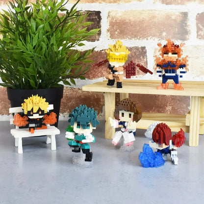 Kawada Uraraka Ochako My Hero Academia Nanoblock Toy Model Nbcc_144- Japan Figure Store - #1 Bring To You The Best Japanese Goods