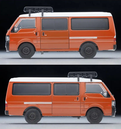 Tomytec Lv-N310D Mazda Bongo Brawny Van Brown Roof Carrier with Figure