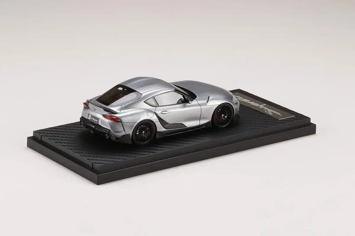 Toyota GR Supra A90 Hobby Japan 1/43 Silver Metallic Parts Equipped- Japan Figure Store - #1 Bring To You The Best Japanese Goods